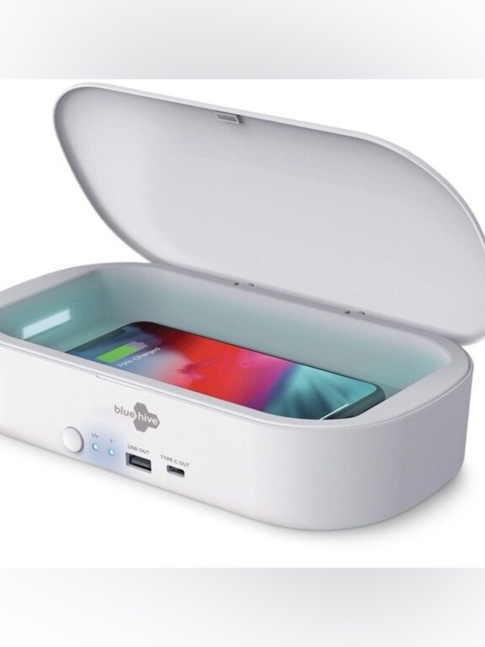 Bluehive Compact UV Sanitizer Box in White
